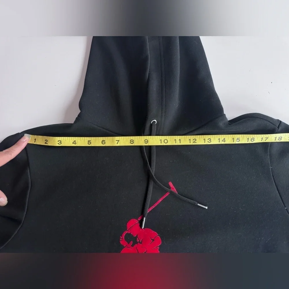 Polo Ralph Lauren Black Big Pony Pullover Hoodie Sweater Men’s Size M